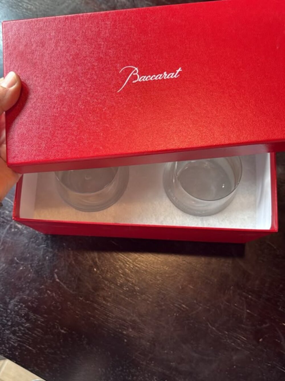Baccarat Château Crystal Tumblers – Set of 2 – New in Box